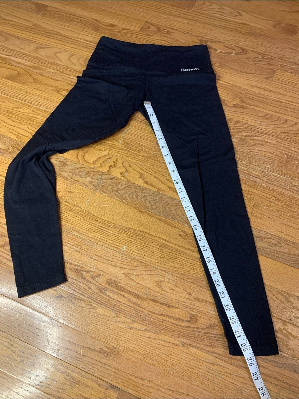 Bench Women's Active Leggings - Black Nylon Supplex & Lycra Size Small - Picture 6 of 8